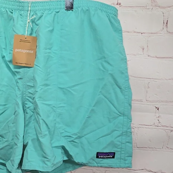 Patagonia Men's Baggies 5" Swim Shorts Fresh Teal Size XXL NWT - Picture 4 of 13
